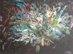 16 Positiver Gedanke, 60x80 cm, 2012